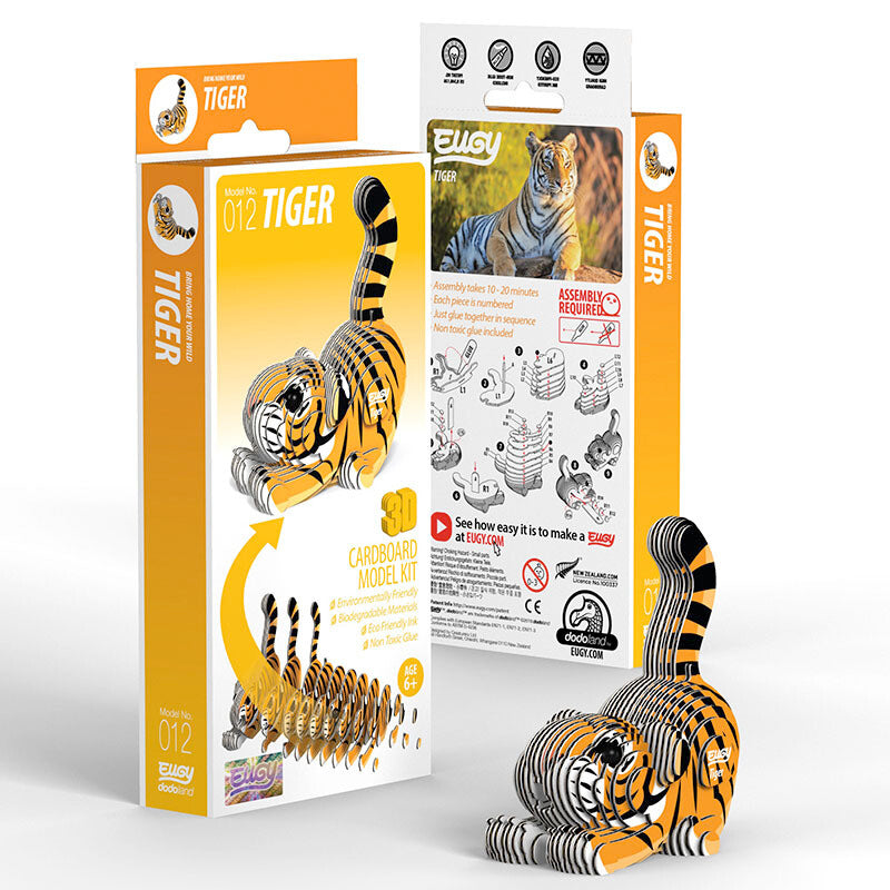 Puzzle 3D Eugy  – Tiger 🐯