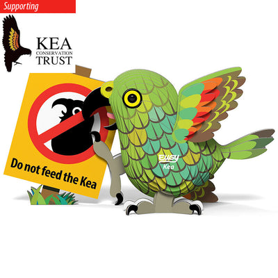 Puzzle 3D Eugy Dodoland - Kea (loro alpino)