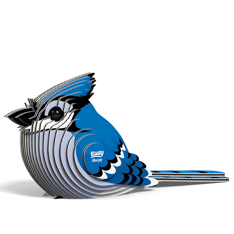 Puzzle 3D Eugy Dodoland -Blue Jay (arrendajo azul) 🐦‍⬛