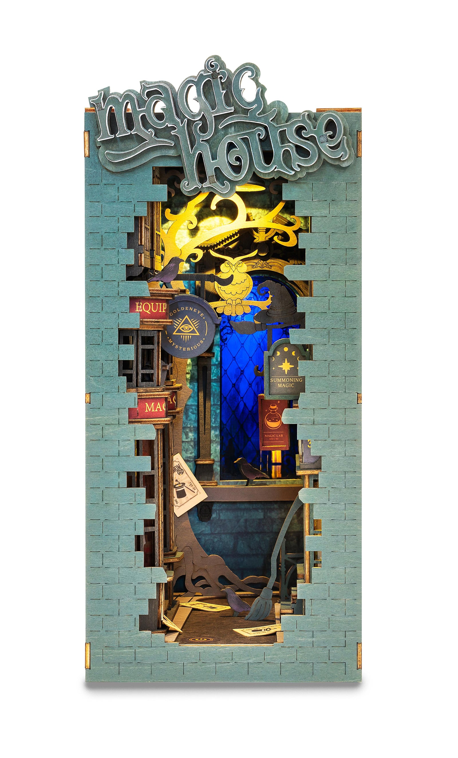 Puzzle 3D ministura Robotime Book Nook - Magic House TGB03
