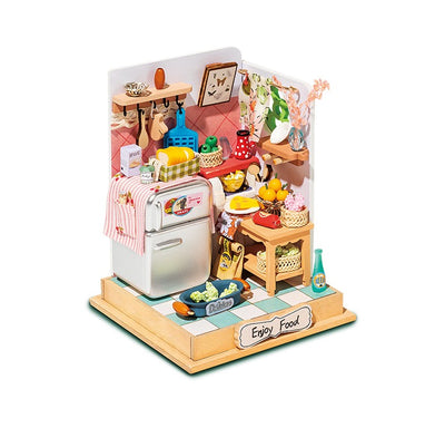 Puzzle 3D Robotime casita miniatura – Taste Kitchen - DS015