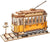 Puzzle 3d madera Robotime - Tramcar (Tranvía)