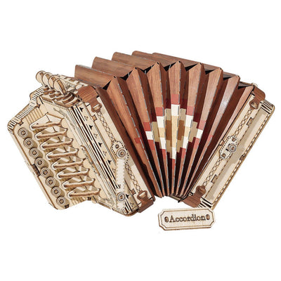 Puzzle 3D madera Robotime - Accordion (Acordeón)