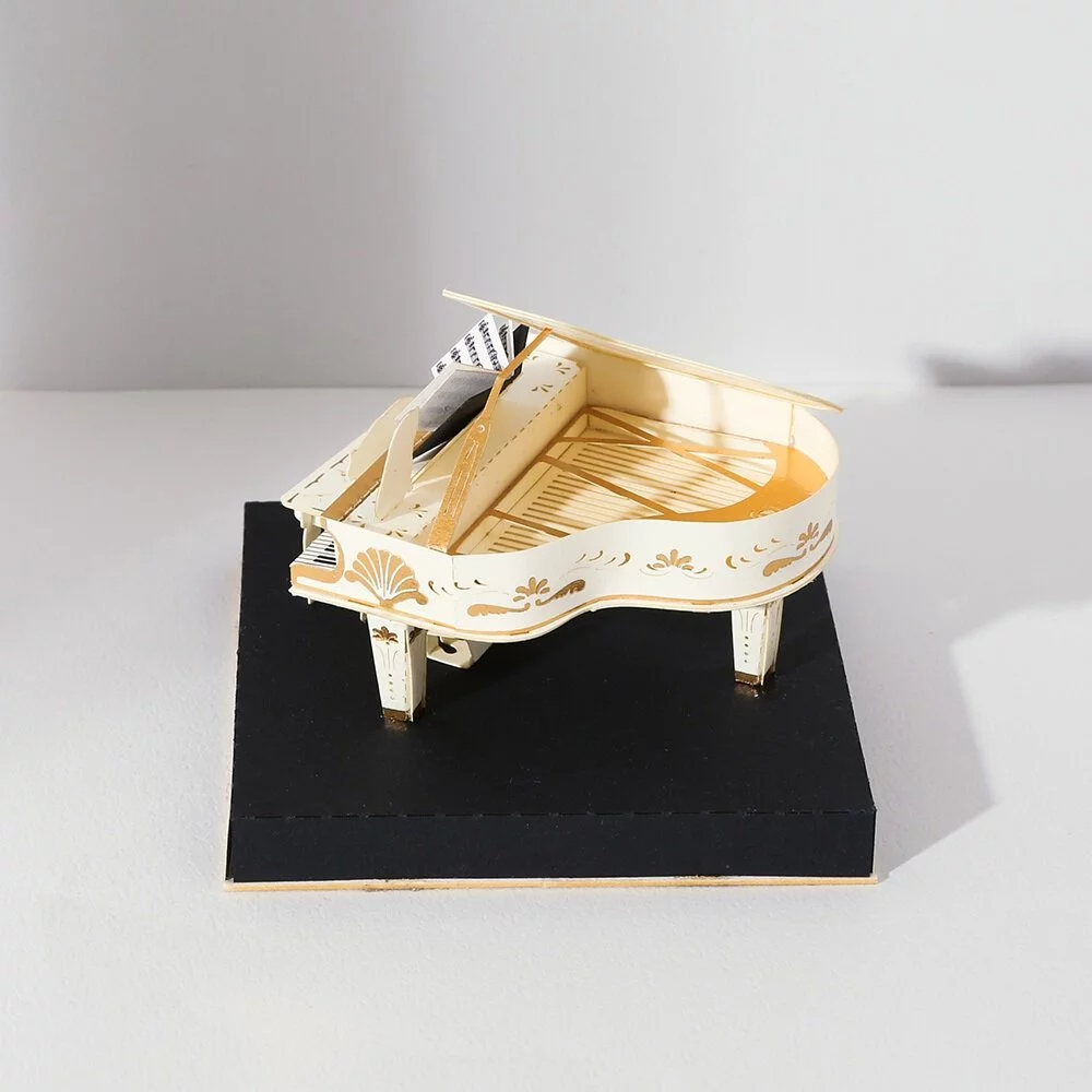 Puzzle 3d papel PaperNthought - VINTAGE DIY KIT / PIANO