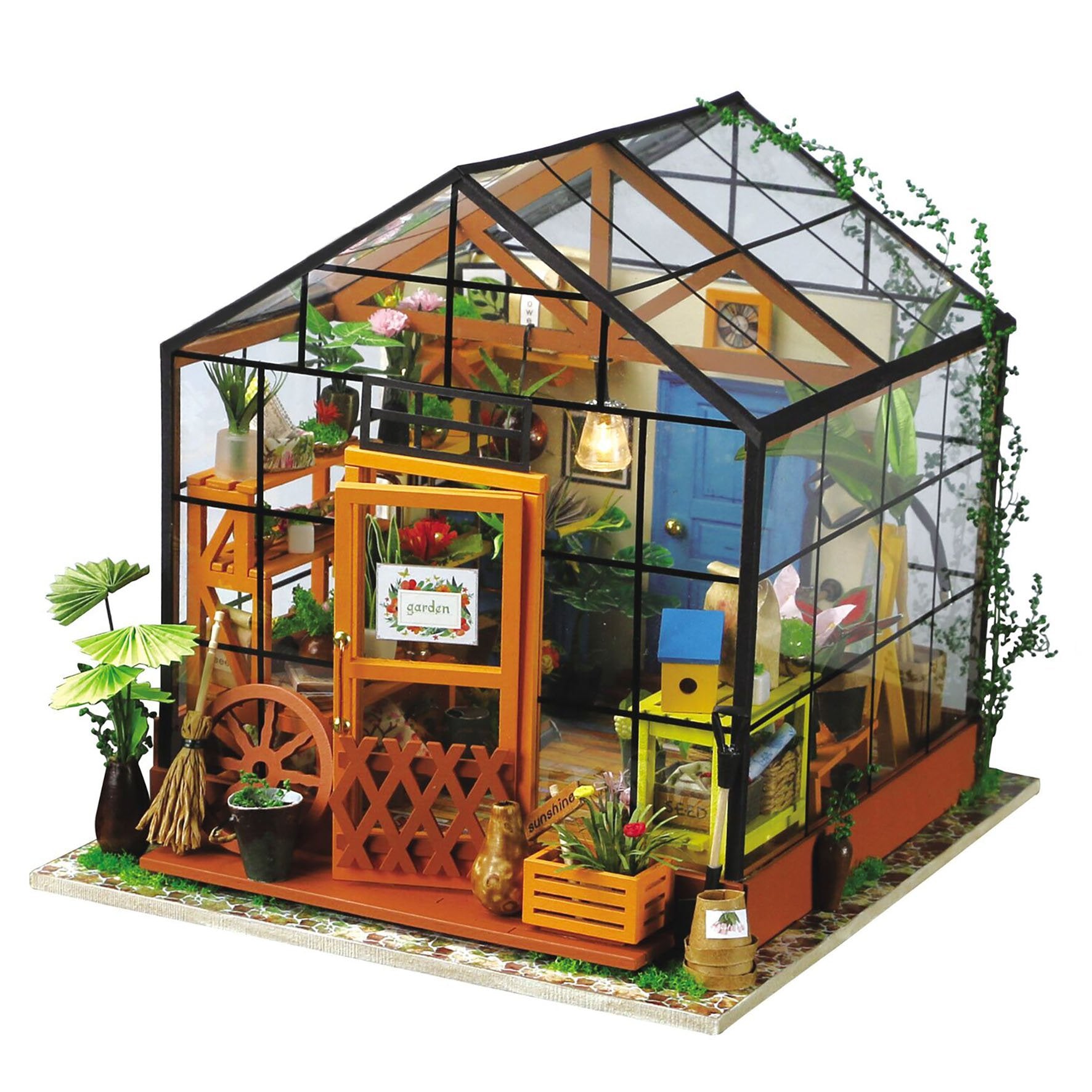 Puzzle 3D Robotime Miniatura - Kathy´s Green House - DG104
