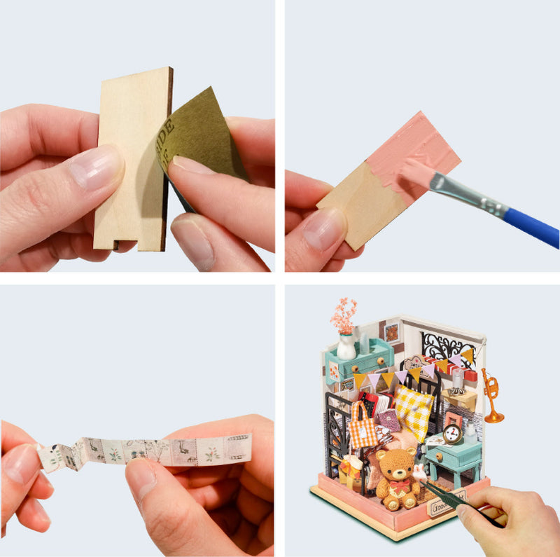 Puzzle 3D Robotime casita miniatura – Sweet Dream - DS016