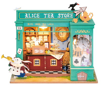 Puzzle 3D Robotime Casita Miniatura - Alice's Tea Store