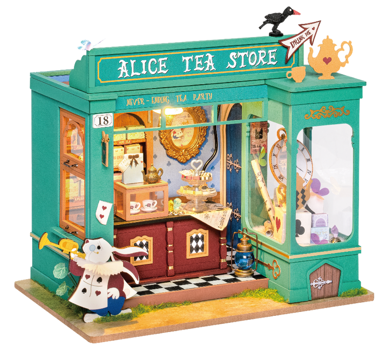 Puzzle 3D Robotime Casita Miniatura - Alice's Tea Store