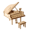 Puzzle 3D Madera Robotime- Grand Piano
