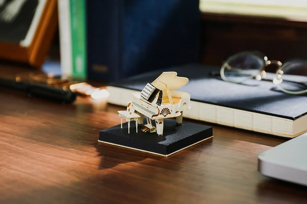 Puzzle 3d papel PaperNthought - VINTAGE DIY KIT / PIANO